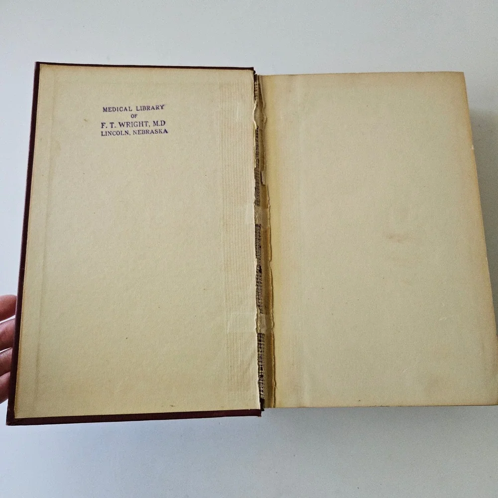 Diseases of the Ear Nose and Throat by Harold Hays 1926 HC‎ Color Illustrations